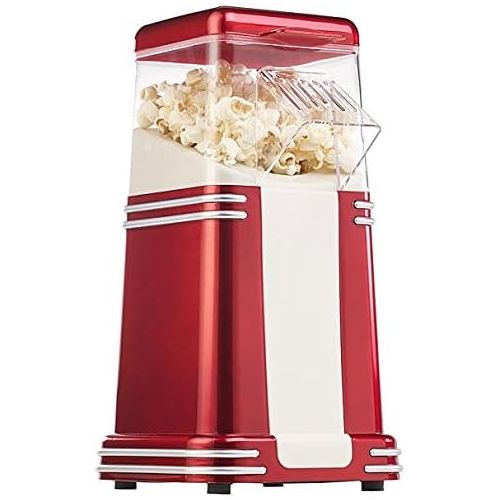  [아마존베스트]Rosenstein & Soehne Popcorn Machine: XL Hot Air Popcorn Machine for Up to 100 g Maize (Hot Air Popcorn Machine)