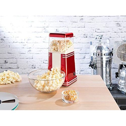  [아마존베스트]Rosenstein & Soehne Popcorn Machine: XL Hot Air Popcorn Machine for Up to 100 g Maize (Hot Air Popcorn Machine)