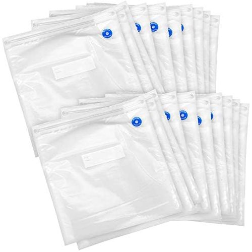  [아마존베스트]Rosenstein & Soehne Vacuum Bags: 20 Mega Pack Vacuum Bags Each 26 cm x 28 cm (Foil Bag)