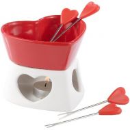 [아마존베스트]Rosenstein & Soehne Chocolate fondue sets: heart shaped chocolate fondue (chocolate fondue).