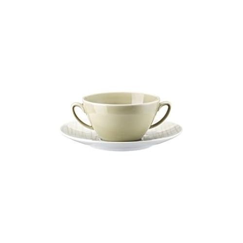  Marke: Rosenthal Studio + Selection Rosenthal Studio + Selection Mesh Line Cream Suppentasse 2-TLG.