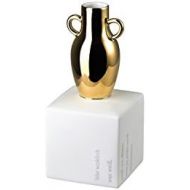 Rosenthal Studio + Selection Rosenthal - Gedankenblitze Glanzgold Vase - Blumenvase Hoehe 23 cm