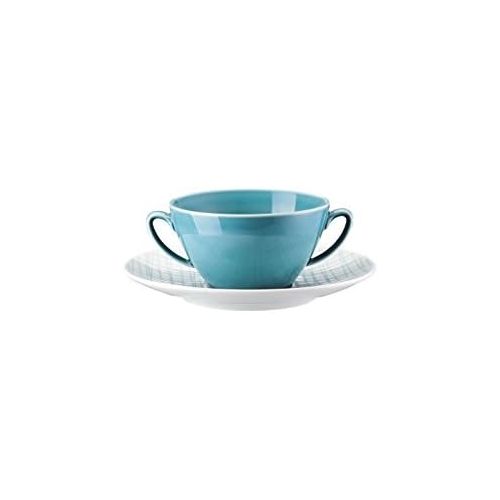  Marke: Rosenthal Studio + Selection Rosenthal Studio + Selection Mesh Line Aqua Suppentasse 2-TLG.