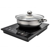 [아마존베스트]Rosewill Portable Induction Cooker Electric Hot Plate Includes 3.5Qt Stainless Steel Pot 1800 Watts RHAI-15001