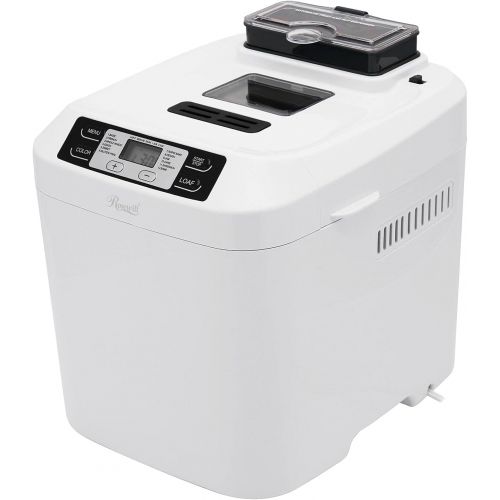  [아마존베스트]Rosewill RHBM-15001 2-Pound Programmable Rapid Bake Bread Maker with Automatic Fruit and Nut Dispenser, Gluten Free Menu Setting