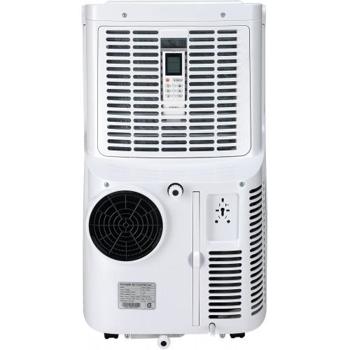  Rosewill Portable Air Conditioner 12000 BTU AC Fan Dehumidifier & Heater, 4-in-1 Cool/Fan/Dry/Heat w/Remote Control, Quiet Energy Efficient Self Evaporation Unit for Single Room Us