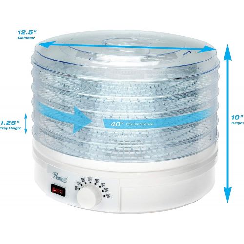  Rosewill Countertop Portable Electric Machine Food Fruit Dehydrator