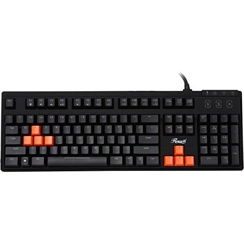  Rosewill Apollo LED Backlit Mechanical Gaming Keyboard with Cherry MX Switch, RedBlue (Apollo RK-9100xBRE)