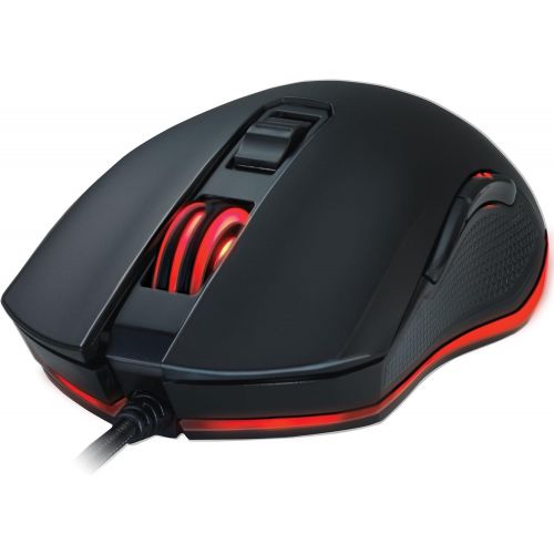  Rosewill ROSEWILL RGB Gaming Mouse, LED Lighting, Wired USB, Gaming Mice for ComputerPCLaptopMac Book. 12000 DPI Optical Gaming Sensor and Ergonomic Design. Backlit LED 8 Buttons (Neon M