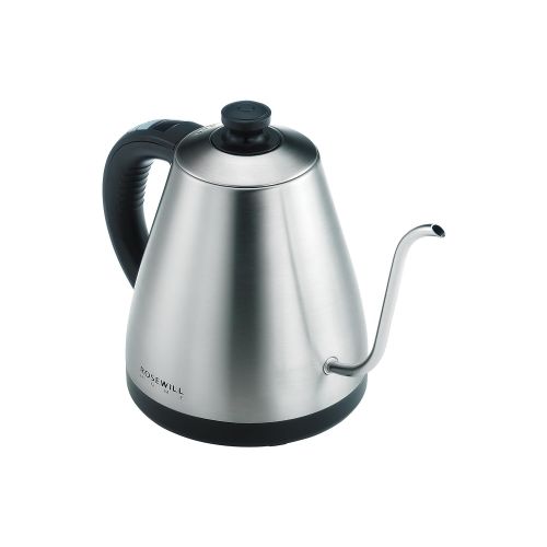  Rosewill Pour Over Coffee Kettle, Electric Gooseneck Kettle, Coffee Temperature Control with Variable Temperature Settings, Stainless Steel, RHKT-17002