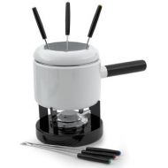 Roshco White Meat Fondue Pot 2 Qt.