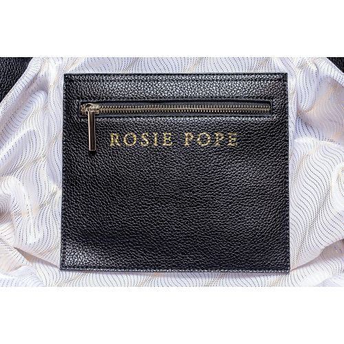  Rosie Pope Diaper Bag, Addison Lane Carryall, Black