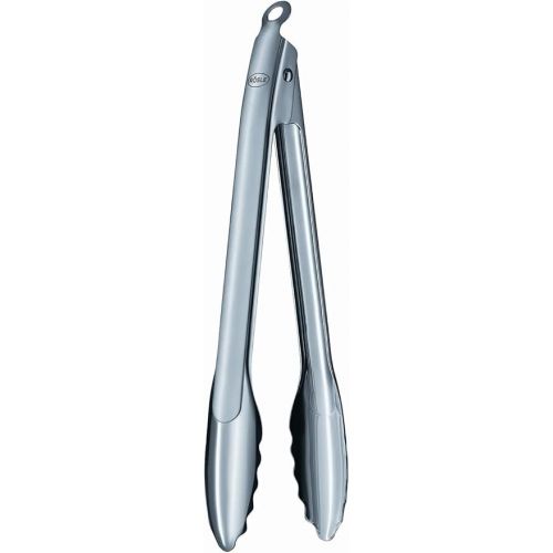  Rosle Stainless Steel 12-inch Lock and Release Tongs (12916)