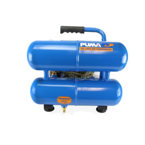  Rosotion (Ship from USA) Puma Twin Tank 12 Volt 2 Gallon Oil-Less Air Compressor ITEM NO#8Y-IFW81854283867