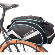 Roswheel Bike Rack Bag Seat Cargo Bag Rear Pack Trunk Pannier Handbag (Black)