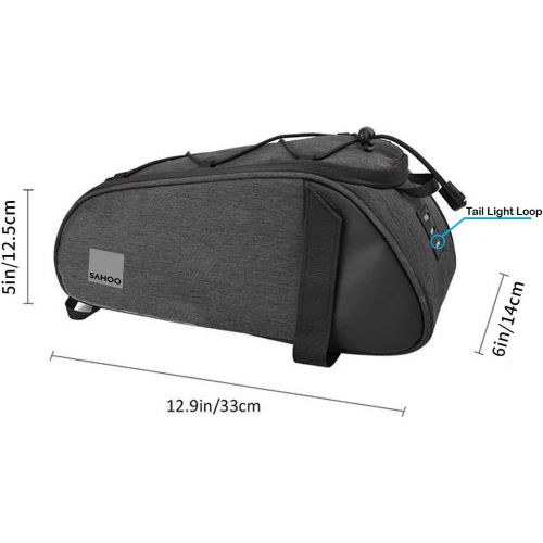  Roswheel Essential Series Convertible Bike Trunk Bag/Pannier