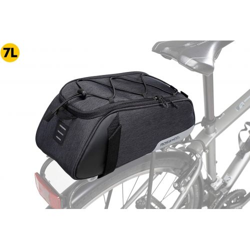  Roswheel Essential Series Convertible Bike Trunk Bag/Pannier