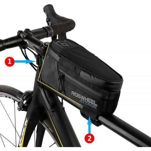  Roswheel Bike Bag Bicycle Storage Bags Tail Underseat Handlebar Bag Bike Top Tube Saddle Seat Bag Waterproof