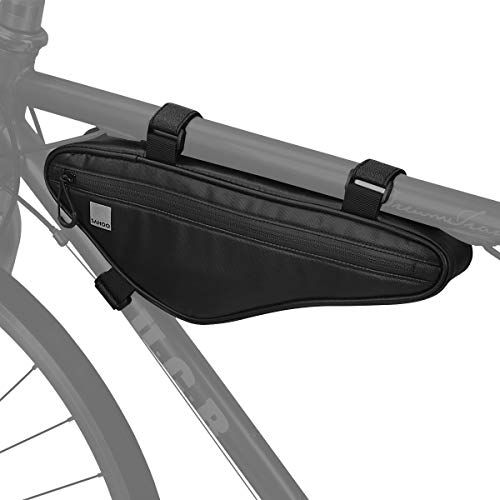  Roswheel Bike Storage Frame Bag 121469 Bicycle Top Tube Triangle Bag Water Resistant Cycling Pack Bike Pouch Storage Bag