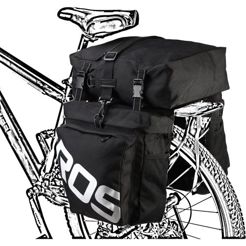  Roswheel 14892 3 in 1 Multifuction Bicycle Expedition Touring Cam Pannier