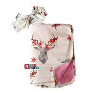 Rosy Kids Ultra Soft Breathable Double Layer Baby Receiving Blanket, Swaddle Blanket for Baby...