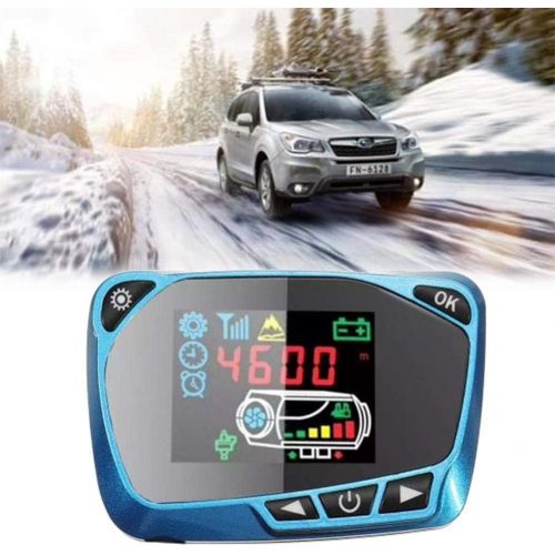  Rosymity Heater LCD Monitor Switch and Remote Controller,with Control Button Function Fuel Filling Manual Mode/Ergonomically Timing Start Designed Ideal for 12V / 24V Parking Heate