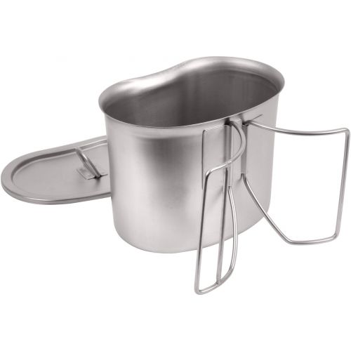  [아마존베스트]Rothco Stainless Steel Canteen Cup and Cover Set