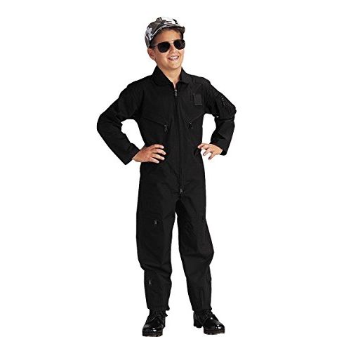  할로윈 용품Rothco Kids Flight Coverall - Black