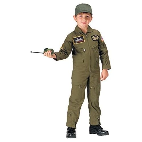  Rothco Kids Aviator Flight Coverall - Olive Drab