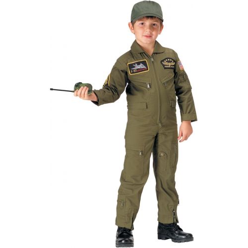  Rothco Kids Aviator Flight Coverall - Olive Drab