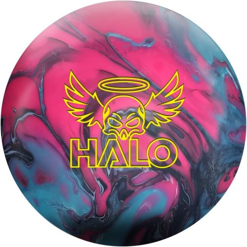  Roto-Grip Roto Grip Halo Bowling Ball- CoalFuschiaSky Blue