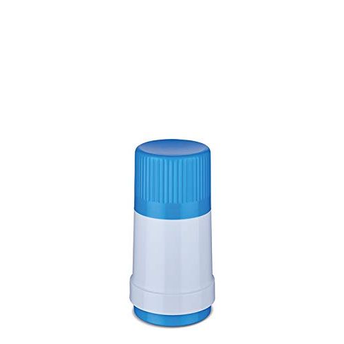  Rotpunkt Isolierflasche 40 Electric- 0,125 L 0,5 L | 0,75 L | 1,0 L Liter | BPA Frei- gesundes Trinken | Made in Germany | Warm + Kalthaltung | (125 ml, Polar/Electric Kingfisher)