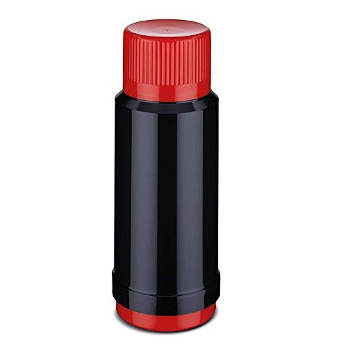  Rotpunkt Isolierflasche 40 Electric- 0,125 L 0,5 L | 0,75 L | 1,0 L Liter | BPA Frei- gesundes Trinken | Made in Germany | Warm + Kalthaltung | (1000 ml, Black/Electric Cardinal)
