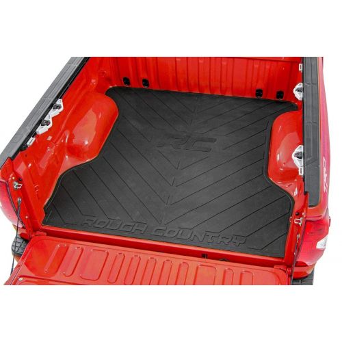  Rough Country Rubber Bed Mat (fits) 2015-2019 F150 5.5 FT Bed RCM640