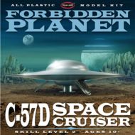 Round 2, LLC. Polar Lights Polar Lights Forbidden Planet C-57D Starcruiser 1/144 Scale Plastic Model Building Kit