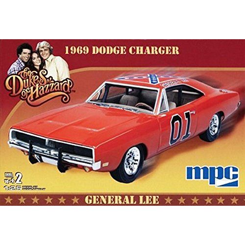  Round 2 MPC 1969 General Lee Dodge Charger Model Kit