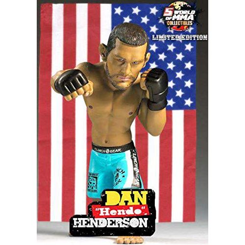  Round 5 MMA Round 5 World of MMA Champions UFC Exclusive Limited Edition Action Figure Dan Hendo Henderson [American Flag Accessory!]