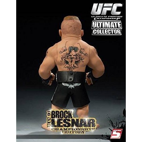  Round 5 MMA Round 5 UFC Ultimate Collector Series 4 CHAMPIONSHIP EDITION Action Figure Brock Lesnar with Belt! UFC 91