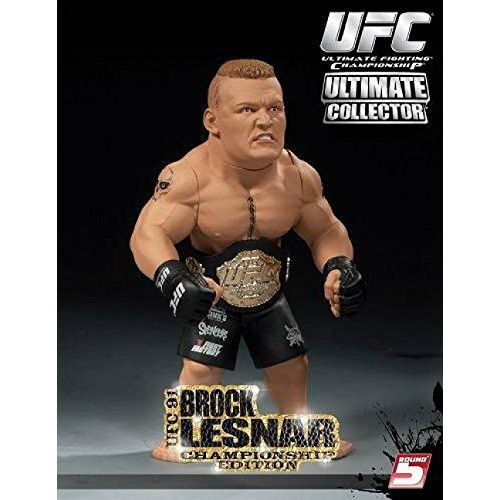  Round 5 MMA Round 5 UFC Ultimate Collector Series 4 CHAMPIONSHIP EDITION Action Figure Brock Lesnar with Belt! UFC 91