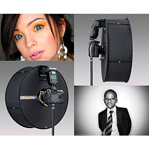  [아마존베스트]RoundFlash Universal Collapsible Magnetic Ring Flash Diffuser 45cm for Macro & Portrait Shooting …