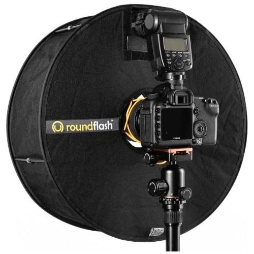 [아마존베스트]RoundFlash Universal Collapsible Magnetic Ring Flash Diffuser 45cm for Macro & Portrait Shooting …