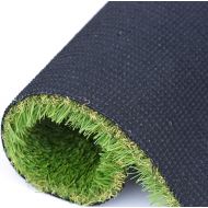 RoundLove Artificial Turf Lawn Fake Grass Indoor Outdoor Landscape Pet Dog Area (19.7x23.7in)
