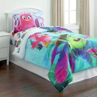 Rovio Angry Birds Girls 4 Piece Bedding Set Comforter and Sheets (Twin Size)