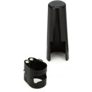 Rovner Light Ligature and Cap for Slim Metal Tenor or Baritone Saxophone Mouthpiece - L-1M (L11) Demo