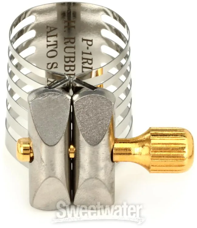  Rovner Platinum Ligature for Hard Rubber Alto Saxophone Mouthpiece - P-1RL