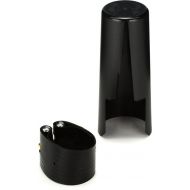 Rovner Dark Ligature and Cap for Hard Rubber Tenor Saxophone Mouthpiece - 2R