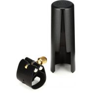 Rovner Light Ligature and Cap for Metal Tenor Saxophone and Slim Bari Saxophone Mouthpiece - L-3ML