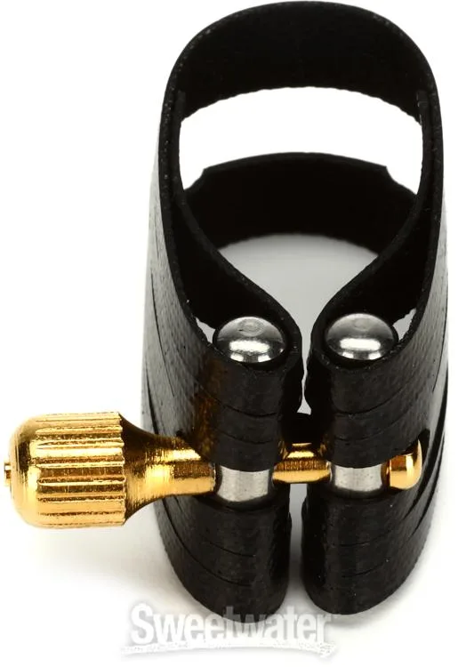  Rovner Light Ligature and Cap for Rubber Baritone Saxophone Mouthpiece - 3R