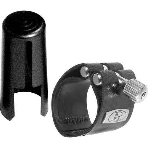  Rovner Products Rovner C-3RL Mark III Ligature with Cap for Bass Clarinet, Nickel Fittings