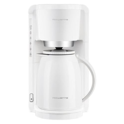  Rowenta CT3801 Adagio Thermo Kaffeemaschine, 8 bis 12 Tassen 1.25 L, weiss